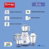 Picture of Prestige Iris 750 Watt Mixer Grinder with 3 Stainless Steel Jar + 1 Juicer Jar