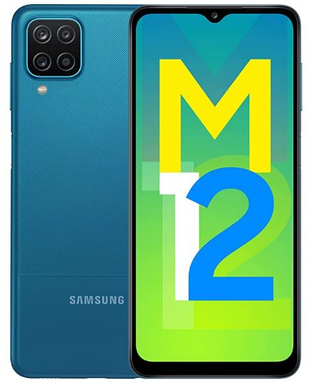 Picture of Samsung Galaxy M12 (Blue,4GB RAM, 64GB Storage) 