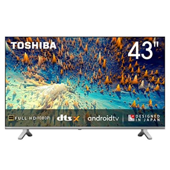 Picture of Toshiba 108 cm (43 inches) V Series Full HD Smart Android LED TV 43V35KP (Silver) Toshiba