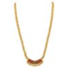 Picture of Sasitrends American Diamond Micro Gold Plated Pendant Chain Necklace for Women and Girls