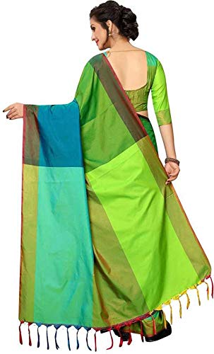 fcity.in - Om Sai Latest Creation Foil Print Cottonsilk Saree For Women  Banarasi