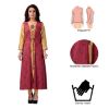 Picture of madhuram textiles Women's Silk A-Line Kurti