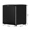 Picture of Haier 53 L 2 Star Direct-Cool Single Door Mini Refrigerator (HR-65KS, Black)