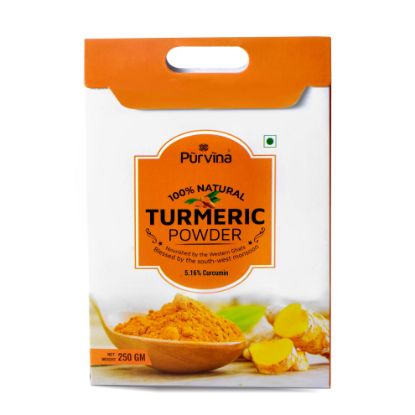 Picture of Purvina 100% Pure & Natural Turmeric Powder