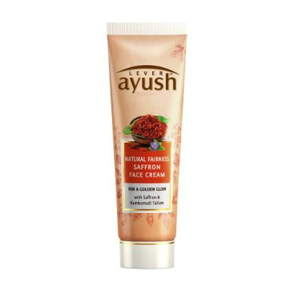 Picture of LEVER ayush Natural Fairness Saffron Face Cream, 50g