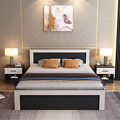 Picture of MM Furniture Royal Laminated Engineered Wood Queen Size Bed with Box Storage