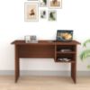 Picture of Anikaa Grady Engineered Wood Study Table, Writing Desk, Computer Desk, Study Desk, Office Desk, Small Office Table, Laptop Table with Drawer, Computer Table