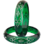 Picture of Efulgenz Fashion Indian Bollywood Crystal Rhinestone Acrylic Resin Wedding Bracelet Bangle Set Jewelry