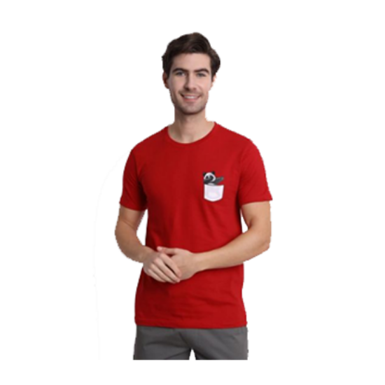 Picture of TSHIRT MAN RED M